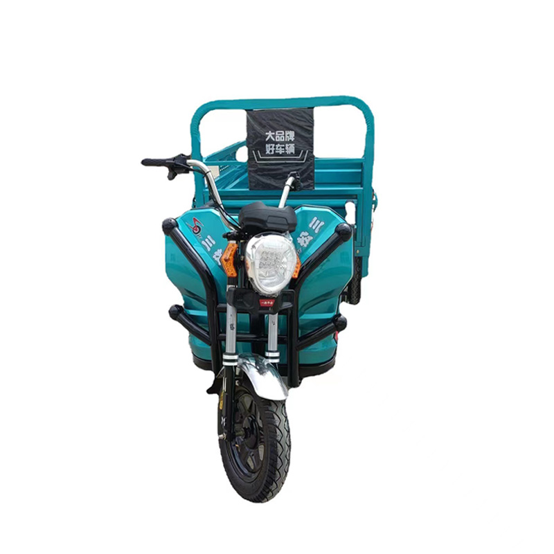 Becak kargo listrik, 3 roda kargo Volta Moped Keke 800W dengan kotak Kereta