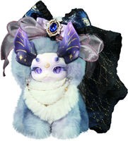 Boîte Mystère Peluche Mignonne et Moelleuse – 6 Styles – Figurine de Personnage Kawaii avec Nœud en Dentelle – Jouet de Collection – Cadeau pour Filles
