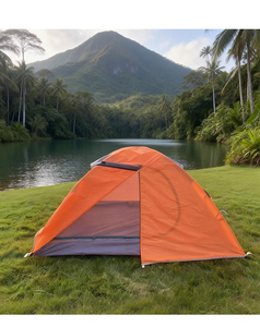 Tenda da Campeggio Estiva Pieghevole Portatile Automatica Rinforzata Impermeabile a Doppio Strato in Oxford 210D <span class=keywords><strong>Set</strong></span> Completo - Product Image 6