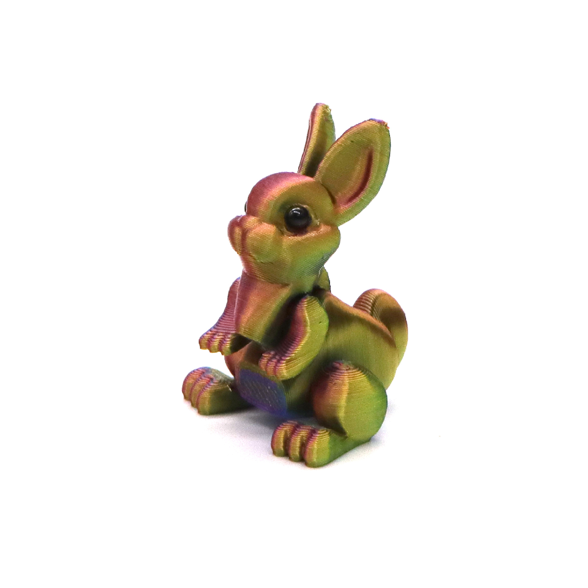 4cm hinged rabbit-cool colorful