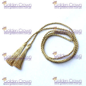 สายโลหะบางพร้อมพู่3.5สายพู่โลหะสีทอง - Product Image 3