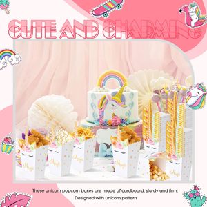 Boîtes <span class=keywords><strong>à</strong></span> popcorn en papier sur le thème de la <span class=keywords><strong>licorne</strong></span>, boîtes <span class=keywords><strong>à</strong></span> popcorn <span class=keywords><strong>licorne</strong></span>, décoration de fête pour enfants, boîtes <span class=keywords><strong>à</strong></span> popcorn en papier de qualité alimentaire - Product Image 6