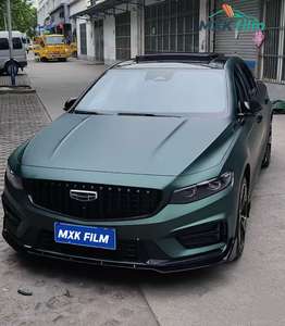 <span class=keywords><strong>Film</strong></span> de protection de peinture (PPF) Chrome Soldier, vinyle mat dégradé <span class=keywords><strong>Cameleon</strong></span> Avery rose vert orange violet, 3m pour covering automobile - Product Image 4