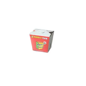 Disposable food packaging take away noodle box
