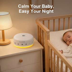Altavoz de Ruido Blanco Recargable Momcare con Luz RGB, Temporizador, Alarma y Control por Aplicación <span class=keywords><strong>para</strong></span> el Sueño de Adultos y <span class=keywords><strong>Bebés</strong></span> - Product Image 3