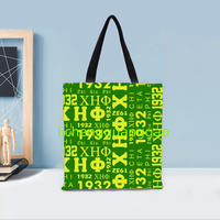 Sac en toile Zeta Phi Beta Sorority pour femmes, sac de rangement réutilisable, sac à main de shopping, sac à bandoulière pour voyage, usage quotidien