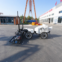Nouvelle machine de nivellement automatique laser à béton haute performance Jiubang Shandong, épandeur de construction, moteur 22,8 kW, 1000 kg