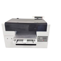 Imprimante UV A3 automatique à effet vernis la moins chère pour 8 bouteilles, tasses, coques de téléphones en bois et métal, machine d'impression personnalisée