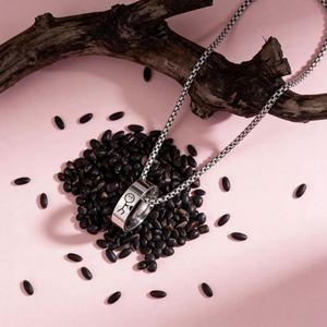 Collane per Coppie alla Moda con Pendente Abbraccio d'Amore, Lei per Sempre Lui Sempre - Product Image 6