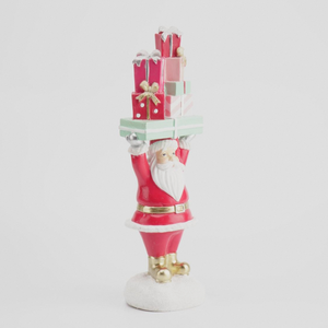 Cadeaux de Noël festifs, artisanat en résine 3D, 'Le Chef et l'Homme en pain d'épices', boîte-cadeau en forme de tête, cadeau promotionnel de Noël en dessin animé - Product Image 5