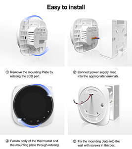 Termostato Inteligente HY316 para Caldera y Calefacción por Suelo Radiante, con Control por Voz, Certificado CE/ROHS - Product Image 5