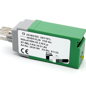 Original 2824190 St-rel3-kg <b>Relay</b> Connector for Industrial Automation Ready Stock PAC PLC Dedicated Controllers Contact 24/21AU - Product Image 1