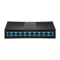 TP-LINK TL-SL1210PM Switch Ethernet PoE de 10 Puertos, 8*PoE+ 30W/62W Total, 2*Gigabit Uplink, No Administrado, para Cámaras CCTV y AP, Plug-and-Play