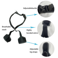 Attelle orthopédique pour dysplasie de la hanche canine avec support réglable pour les pattes arrière et soulagement de la douleur d'un ligament croisé inférieur déchiré, utilisation facile