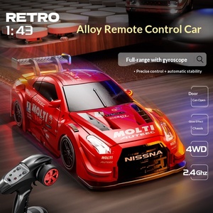 <span class=keywords><strong>Auto</strong></span> da Drift Elettrica in Plastica 1/43 Cross-border 4WD Serie Desktop D43 Scala Completa con Giroscopio Giocattolo da Corsa per Uso Interno - Product Image 5