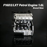 Motor F16D3 1.6L DOHC MPFI, Bloque Largo Desnudo para Aveo, Lova, Lacetti, Excelle, Optra