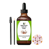 Huile d'ail biologique en gros (huile essentielle pure) issue de graines, parfum frais pour massage, soins capillaires et cutanés