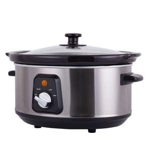 หม้อหุงช้าสแตนเลสรูปวงรีพร้อมปุ่มควบคุมผลิตจาก4.5L Tonze - Product Image 1