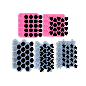 <span class=keywords><strong>Mini</strong></span> geometrische Blume Fruchtform Silikon Ohrring Form Kleber Epoxid form für Schmuck herstellung DIY Kuchen Werkzeuge Formen - Product Image 1