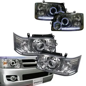 Sunlop Hiace LED Head Light Auto Body Parts High Quality #4012 Hiace 200 2005-2009 LED Headlight Head Lamp Van Accessories