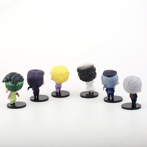 Jojo ฟิกเกอร์ขนาดเล็ก6ชิ้น/เซ็ต, ตุ๊กตารูป Jojo สำหรับเป็นของขวัญ - Product Image 2