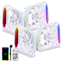 SNOWMAN GK100 % Source d'usine personnalisé ARGB RGB LOGO 12cm PC cuivre ventilateur de refroidissement pour boîtier d'ordinateur processeur refroidisseur de processeur