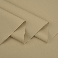 Tissu brocart tissé 100% coton peigné épais brossé effet suédé sergé 16*10 pour veste, manteau et chapeau pour garçons, certifié GOTS, 290G, en stock