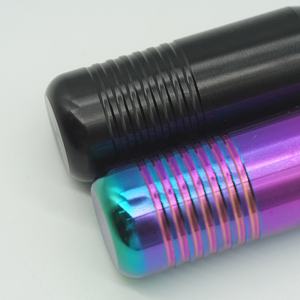 Elegante manopola del cambio in alluminio universale per auto bastone di trasmissione manuale a ingranaggi estesi pomello della testa del cambio servizi di lavorazione - Product Image 5