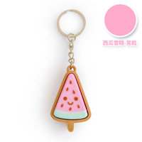 Pendentif porte-clés et pour sac à dos, imprimé en 3D, écologique, série petite glace, clicker de doigt, pour la remise des diplômes, Noël, Halloween