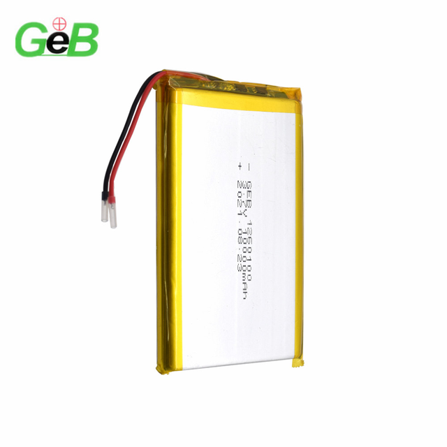 GEB High Capacity 1260100 3.7V 10Ah 10000mAh Lipo Battery 1368130 1160100 1260110 Rechargeable Pouch Lithium Polymer Battery