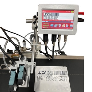 YAOMATEC-máquina de impresión de código de barras, inyección de tinta en línea de impresión térmica, con fecha de caducidad de datos variables, logotipo QRcode, codificación por lotes, 50,8 MM - Product Image 1