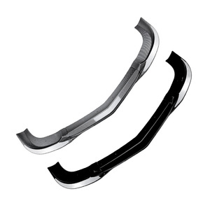 Amp-Z Mercedes-Benz Clase C W204 Splitter Delantero con Textura de Fibra de Carbono Acabado Mate Estilo Tuning - Product Image 2