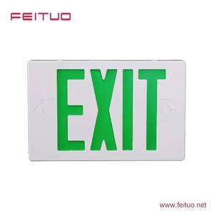 Panneau de signalisation LED Feltor JEE2GWE, doté d'une conception à installation rapide, avec options de lettrage rouge ou vert, adapté aux situations d'urgence - Product Image 3