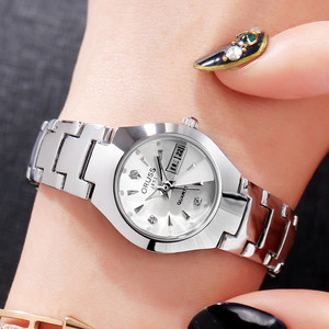 Reloj de Pulsera para Mujer <span class=keywords><strong>Oruss</strong></span>, Pequeño, Dorado, Redondo, con Correa Nueva, Simple, Moderno, Resistente al Agua, de Cuarzo - Product Image 3