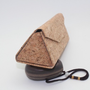 Eco Friendly Cork Fabric Wholesale Customized Folding Glasses Case - Product Image 2