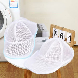 FF5042 Chapeau de baseball réutilisable Sacs de nettoyage à 360 ° Laveuse et sécheuse Mesh <span class=keywords><strong>Cap</strong></span> Cleaner Machine à laver Chapeau Rondelle <span class=keywords><strong>Cage</strong></span> - Product Image 4