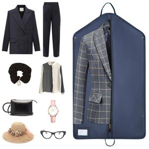 <span class=keywords><strong>Housse</strong></span> de costume sur mesure fabriquée en usine avec pochette de rangement pour sac à main, idéale pour les voyages d'affaires et la protection des vêtements de bureau - Product Image 3