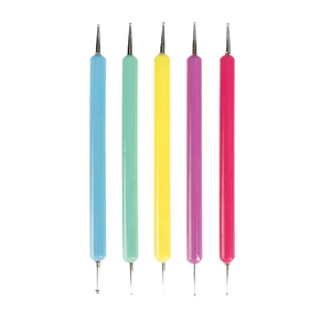 <span class=keywords><strong>NABR</strong></span>-058-2ปากกาวาดลายจุดปลายสองด้าน5ชิ้นเครื่องมือทำเล็บพร้อมเครื่องเจาะจุดทำผมด้วยพลอยเทียม - Product Image 4