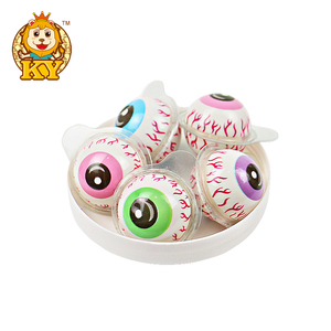 Bán Buôn Tùy Chỉnh 3D <span class=keywords><strong>Mini</strong></span> Nhãn Cầu Và Trái Cây Hình Dạng Trái Cây Mứt Đầy Mềm Gummy Kẹo - Product Image 5
