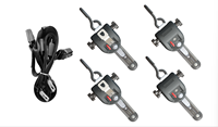 Nouveau système de fixation et de retenue pour fauteuil roulant Tengyun RS3A pour installation universelle sur le plancher des véhicules, garantie de 3 ans
