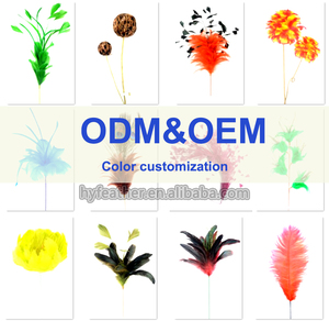 Nhân Tạo Trang Trí Hoa Dây Con Công Gốc Lông Hoa Chọn Cho Hoa Sắp Xếp Nhà Đám Cưới Đảng Bình Trang Trí Kỳ Nghỉ Trang Trí - Product Image 6