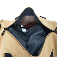 Gros personnalisé imprimé mode grand sac étanche Portable pliant sac de voyage chaussures compartiment valise gymnastique exercice