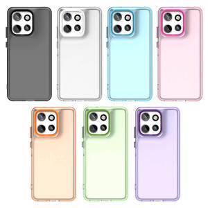Slim Fit Frosted Matte màu tinh khiết PC TPU trường hợp điện thoại cho Motorola Moto cạnh 50 NEO/S50/G35 - Product Image 5