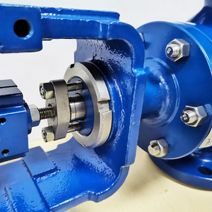Válvula de control neumática de diafragma de asiento único con brida de acero fundido WCB de 2 pulgadas, 50A, JIS 10K - Product Image 4