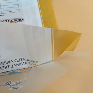 Impresión Personalizada, Bolsas de <span class=keywords><strong>Harina</strong></span> Tejidas de Polipropileno Transparente de 10 y 25 Kilos, Bolsa de Plástico Laminada Bopp para Arroz - Product Image 6