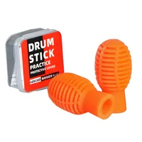 Adesivo de bateria mudo silencioso, acessório de percussão, prática de substituição muda, capa protetora (dj-11)