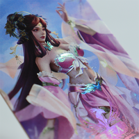 Cartes de tarot et d'oracle personnalisées de haute qualité avec design anime, fabrication professionnelle, impression couleur, vernissage mat, boîte de poker, logo personnalisé