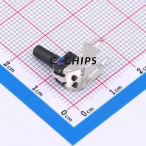 GT-TC102B-H120-L1 Tactile Switch Through hole,6.1x6.1mm Switch Single Pole Single Throw Round Button 2.5N Right Angle Insert - Product Image 2