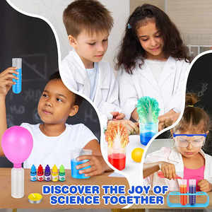 Trẻ em giáo dục khoa học phòng thí nghiệm thí nghiệm Bộ dụng cụ Khoa Học & Kỹ Thuật Đồ chơi Trò chơi tương tác - Product Image 5