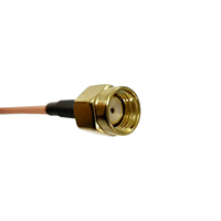Câble coaxial RP SMA-J-RG316-RP SMA-J RG316, assemblage mâle RP SMA vers mâle RP SMA, directement de l'usine